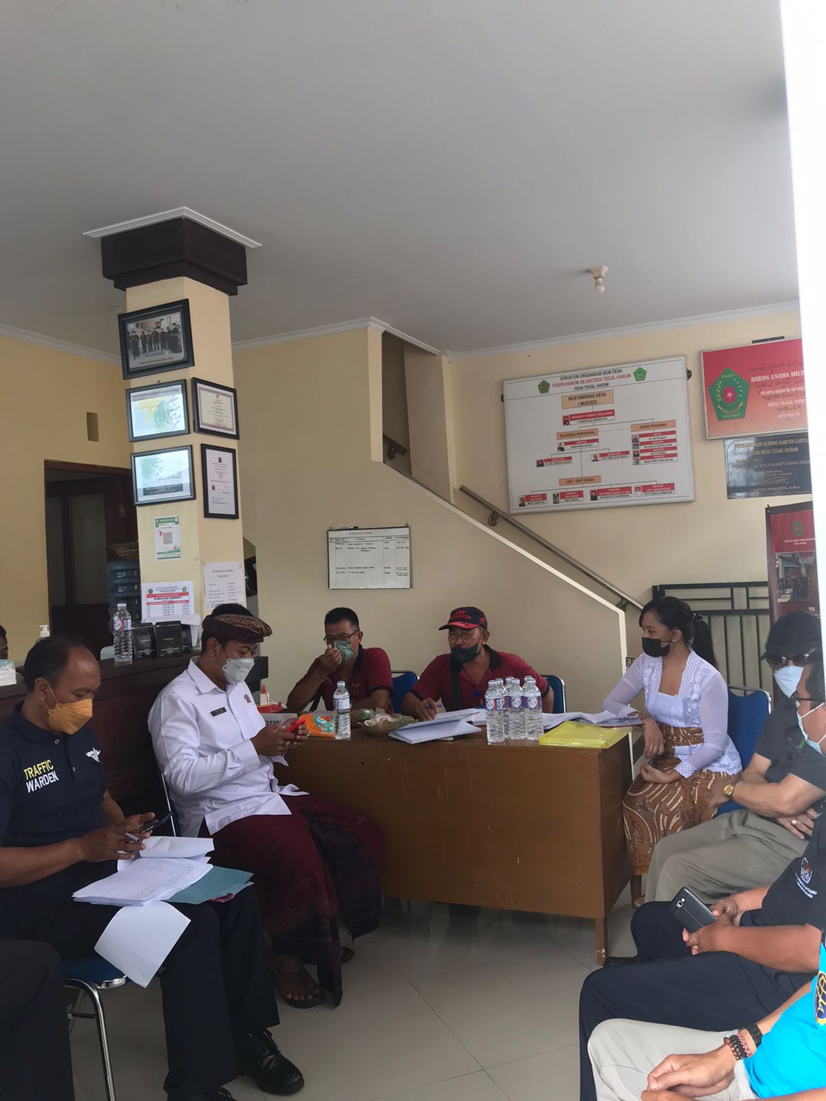 Survei Lapangan Terkait Analisa Dampak Lalu Lintas Revitalisasi Pasar Desa Tegal Harum.